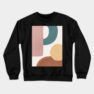 Abstract Painted Shapes 2 Crewneck Sweatshirt